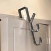 Door Back Type Door Hanging Hook Over The Door Handbag Storage Rack Quality Hat Coat Hanger  Home