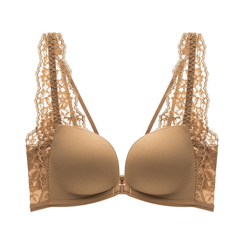 

Бюстгальтер с кружевом спереди и пуговицами сзади с открытой спиной для женщин. Бюстгальтер с небольшой грудью и функцией пуш-ап для женщин. Бюстгальтер с непустыми чашками для женщин, препятствующий провисанию. XL
