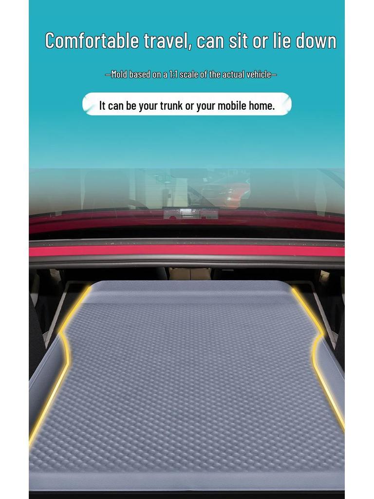 Xiaomi SU7 Car Bed: Inflatable Mattress for Trunk and Rear Seat