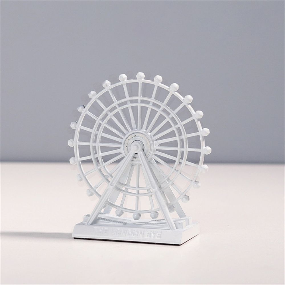 Gift Retro Creative Handicraft Rotatable Ferris Wheel Model London Eye Ornament Art Figurine