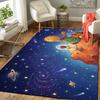 1Pc Little Prince'S Journey Rug, Office Carpet Indoor Outdoor Doormat, Non-Slip, Comfortable, Living, Christmas Halloween, Xmas Gift Y1589