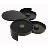 Plastic Salt Edge Box Three Layers Salt Dipper Sugar Juice Seasoning Box Smooth Inner Wall Salt Dipping Tool