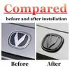 For Changan UNIV UNI-V 2023-2024 Car Steering Wheel Logo Front Rear Logo Car Wheel Logo Sticker Decor Cover Trim Accessories