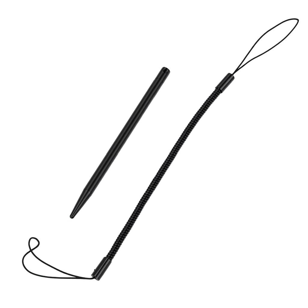 Resistive Stylus Pen with Spring Rope Precise Writing Portable POS Signature Stylus Pen Black Black Short 92 with Cable