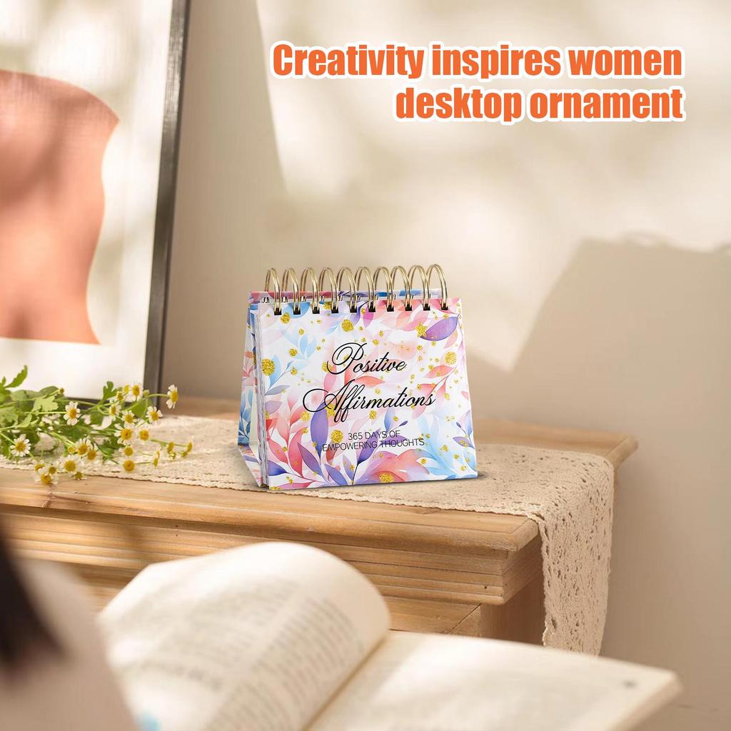 Creative Inspiration For Women's Desktop Ornaments, 365 Day Calendar, Perpetual Calendar