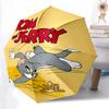 1pc Tom and Jerry Pattern Umbrella, Fashionable, Personalized, High-Value Folding Umbrella, a Must-Have for Summer, 8-Rib Durable Iron Frame, Tri