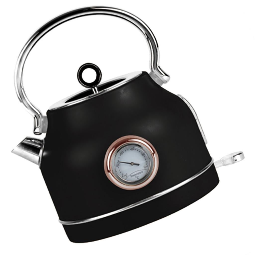 Elektrischer Wasserkocher 1,7L Mit Thermometer Berlinger Haus Bh-9513 Black Rose