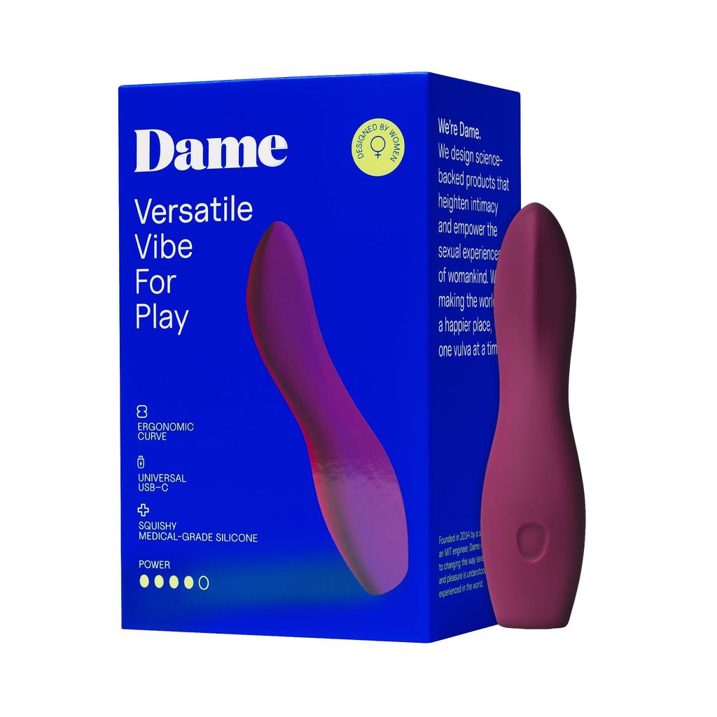 Plum Japanese A versatile vibrator designed for pleasure seeking [Dame] Dip2.0 [Official distributor]