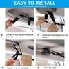 Mesh Style Car Ceiling Storage Net Polyester Auto Roof Organizer Hanging Storage Bag  for Travel