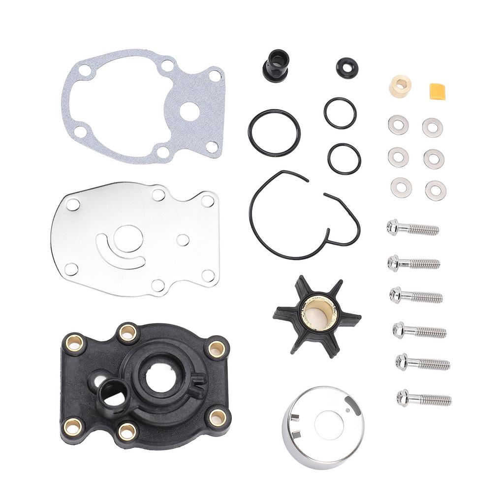 Outboard Water Pump Impeller Kit With Housing Optimal Performance Long Lasting 393630 for 20 25 30 35 HP Marine Engine