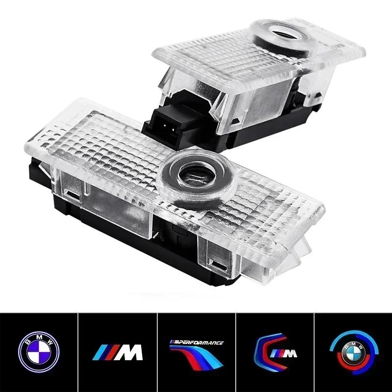 2X LED Car Door Welcome Courtesy Lamp Projector Light for BMW X5 E70 E60 F10 F20 F30 X3 X6 Z E90 E92 E83 E87 E46 3 5 6 7 series cwdf40