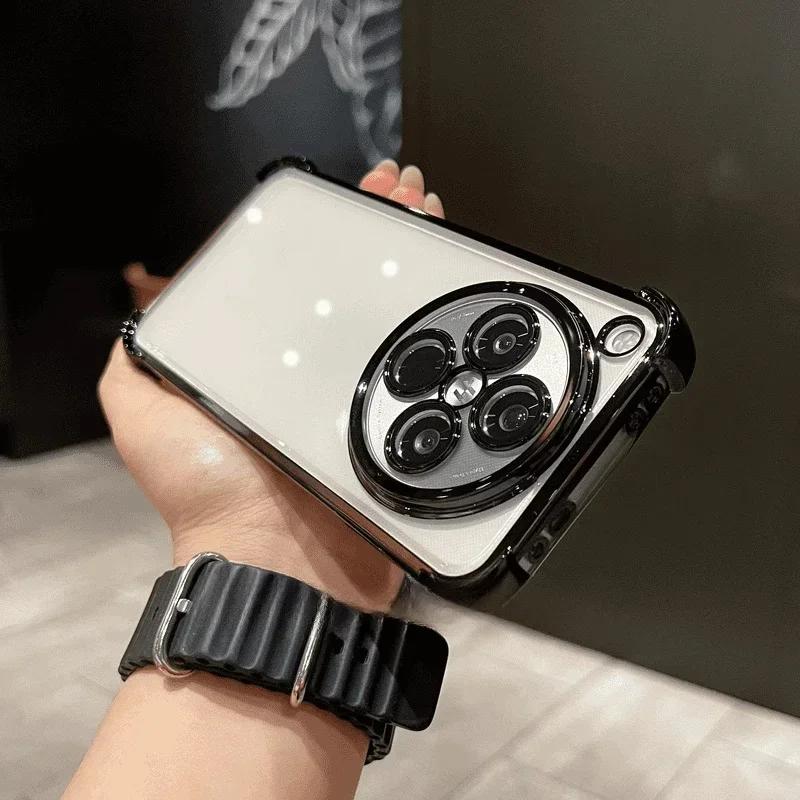 Four Corners Anti-shock Case For VIVO X200 Ultra X200 Pro Mini X100S Pro Lens Protection Plating Shockproof Protection Cover