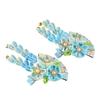 Flower Japanese Kimono Headwear Sakura Tassel Fan Hairpin Lovely   Girls