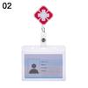Badge Holder Clip ID Card Aluminum Name Card Holder Retractable Badge ID Badge Holder Nurse Doctor
