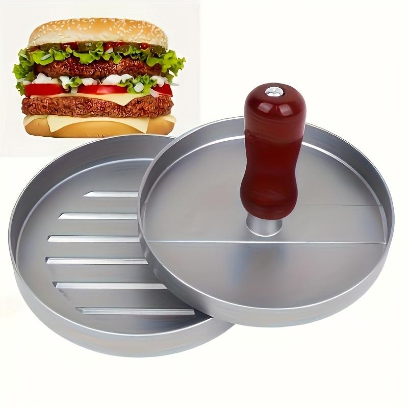 

1PC Non Stick Grilling Mold, Durable Aluminum Alloy for Beef Vegetable Cheese Burgers, BBQ Grilling Tool