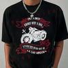 Only A Biker Knows Funny Motorcycle Motorbike T-shirt Casual Mens Sportswear Top Tee