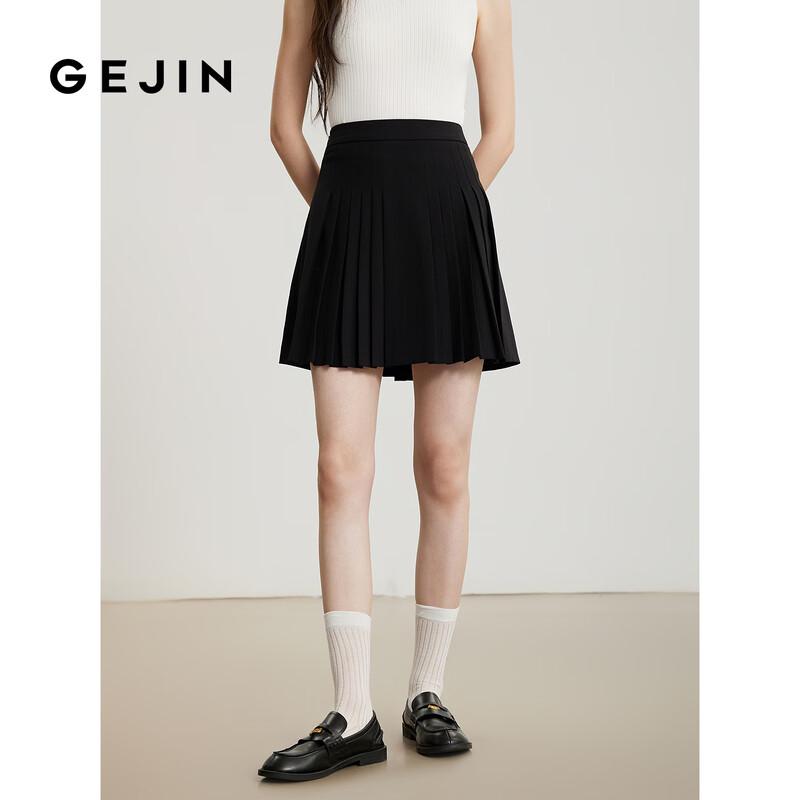 Women s Pleated A-Line Mini Skirt L