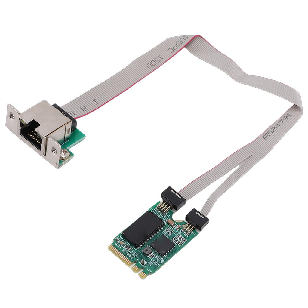Tarjeta de Red Gigabit Ethernet 2.5G con Llave M.2 A+E Puerto RJ45 Tarjeta de Control Industrial para Ordenador Portátil