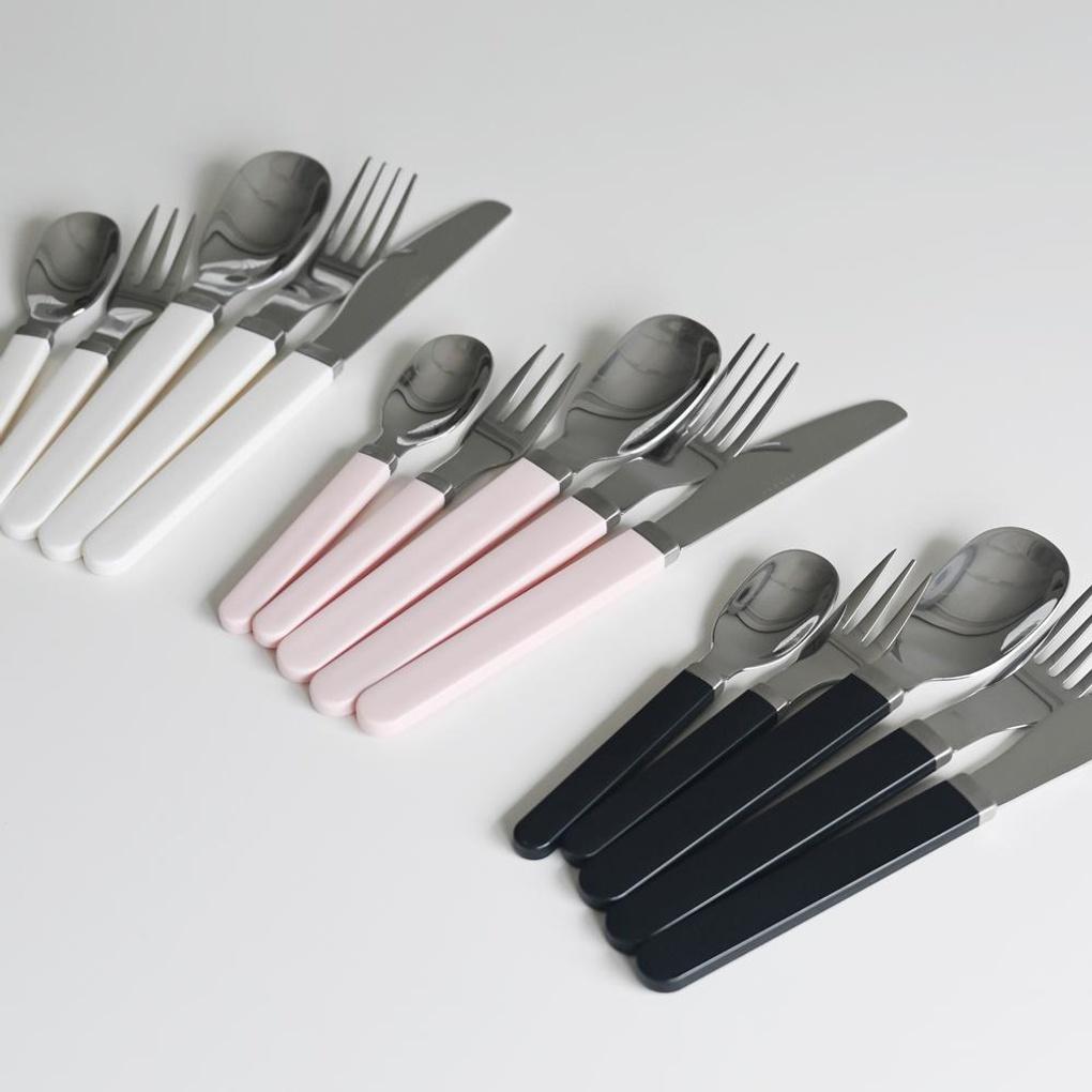 Mood Stainless Dessert Cutlery Spoon Fork 3 Colors