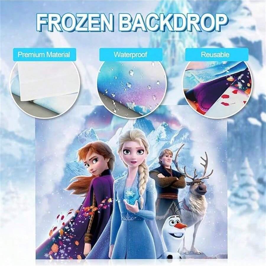 Frozen-Themed Elsa & Anna Balloon Set for Birthday Parties