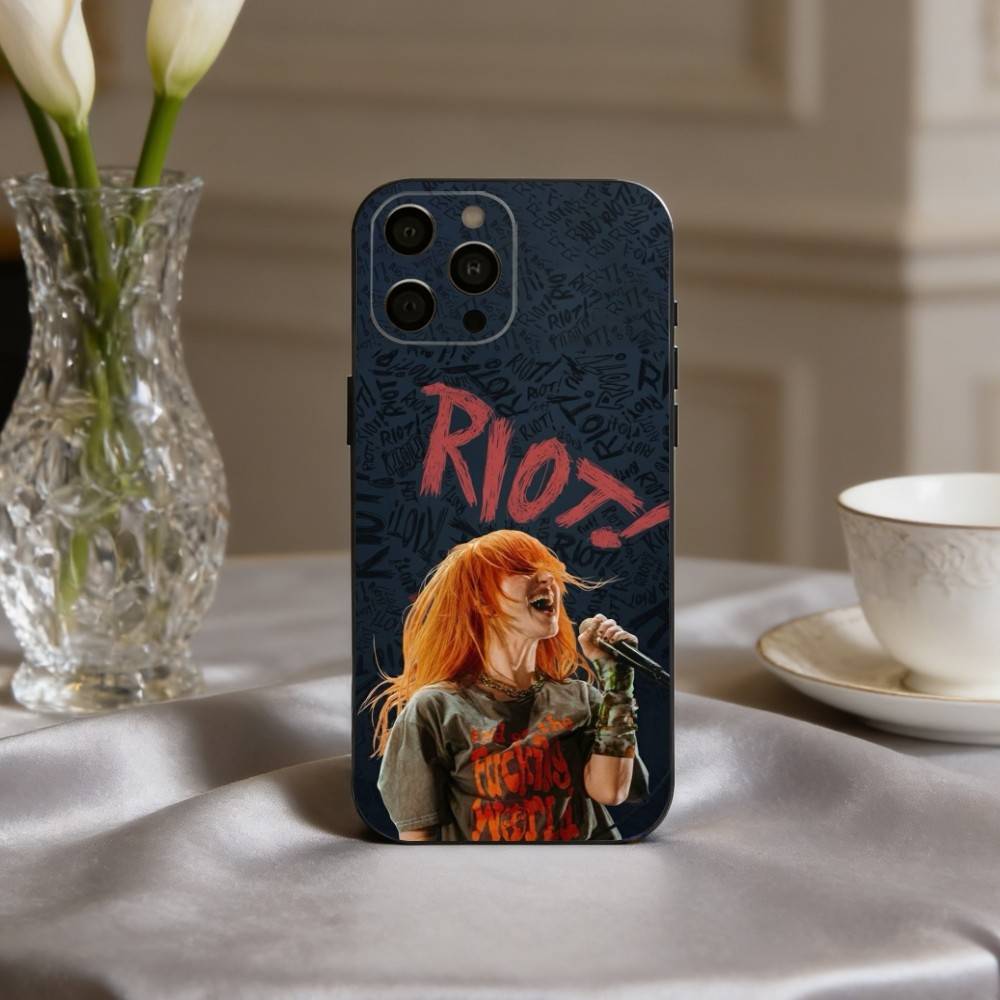 Pop-rock P-Paramore Band Phone Case Silicone Soft For IPhone 17pro 16 15 14 13 12 11 X XR Plus Pro Max Plus