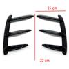 Par För Mercedes W176 A200 A250 A260 A45 AMG 2013-2018 Bil Bakre Stötfångare Spoiler Sidokanal Splitter Luftventilskydd Tillbehör