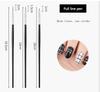 YIKOOLIN Professional Nail Brush Set Manicure Tools Girl Diy Finernail Pattern Accessories Nail Design Painting Phototherapy Pen