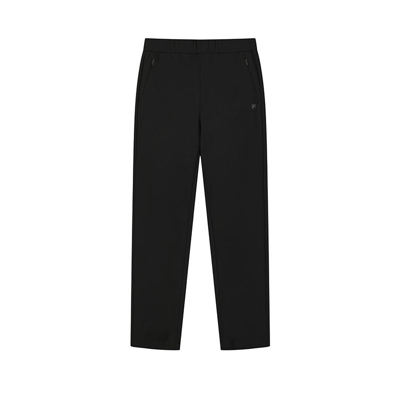 FILA White Classic Versatile Comfortable Casual Pants Women bottoms Black F11W623603FBK S