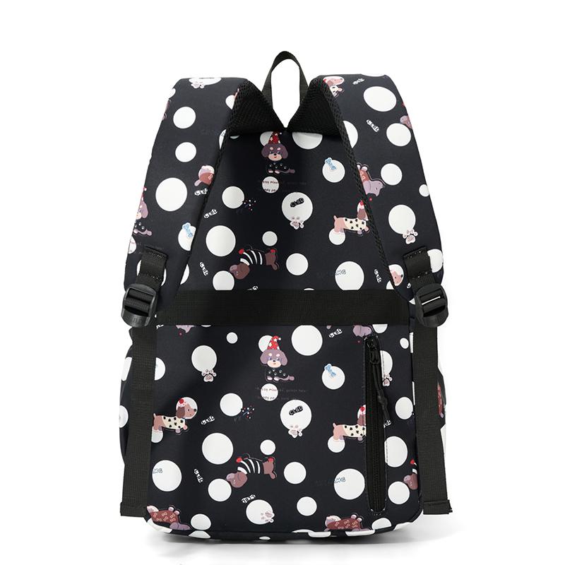 Printed Large Capacity Backpack Travel Cartoon Backpack Student Schoolbag