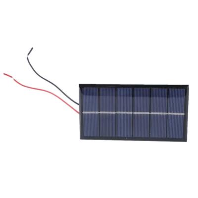 3.0V 220MA Solarpanel mit Draht Tropfkleber Platte Solar Epoxidpanel Polysiliziumplatte Solarsystemmodul Langlebig