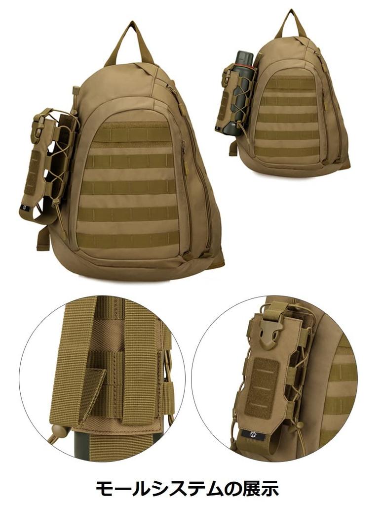 PHOENIX IKKI Multifunctional Tactical Water Bottle Fits Includes Magazine Molle Water Bottle Tool EDC Green Pouch, 300ml-850ml Bottles, Storage,