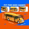 1/32 Model School Bus, Casting Alloy Openable Door Toy Car with Lights Sounds Fuel System Parts for Boy Girl Combustion Engines Parts