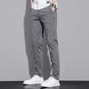 Men's Casual Pants Spring Summer Thin Business Straight Cotton Stretch Classic Work Trousers Korean Clothing