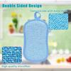 Multipurpose Scrub Sponges Kitchen Dish Sponge Non-Scratch Machine Sponge Household Cleaning for Dishes Pots and Pans 5 Pack Multicolorfor