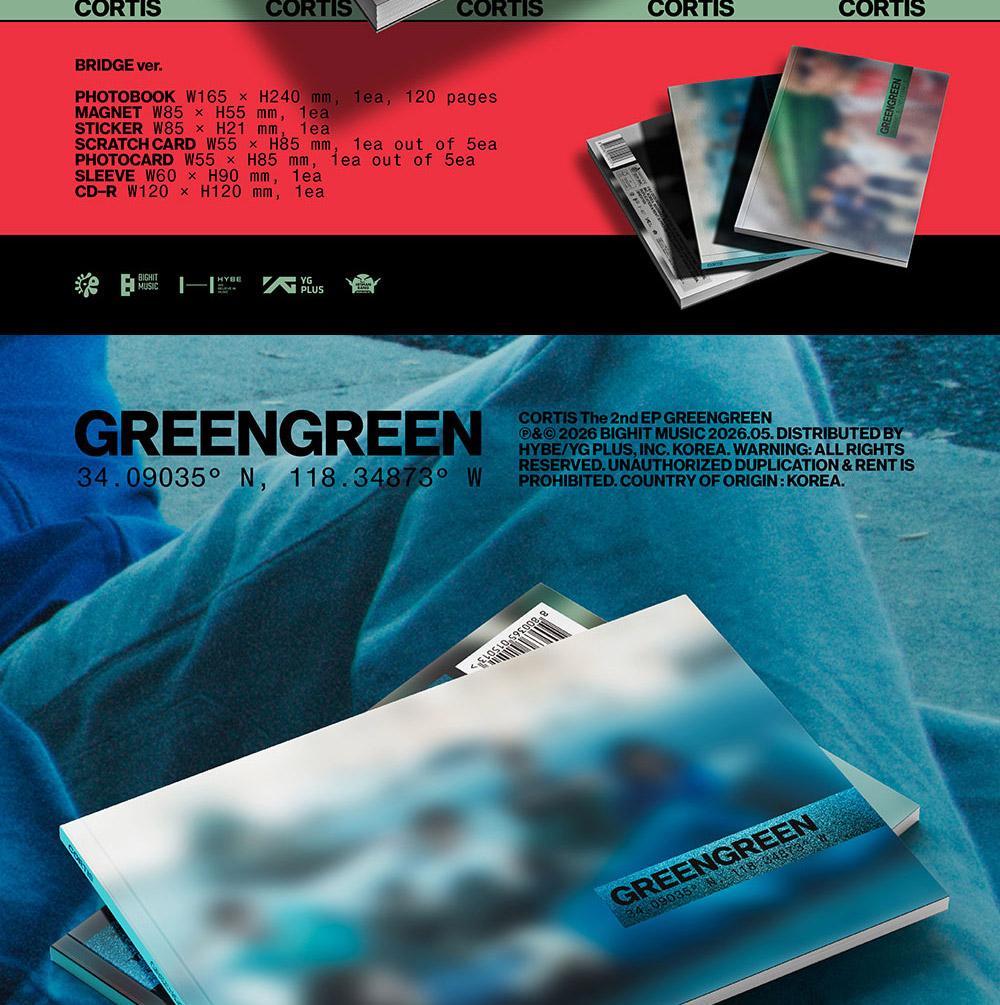 [POB] CORTIS [GREENGREEN] 2. EP-Album