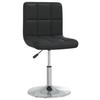 VidaXL Dining Chair Black Faux Leather