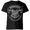 Harry Potter Hogwarts Crest Kids' T-Shirt - Black - 3-4 Years