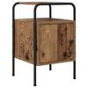 Nightstand 2 Pcs. Reclaimed Wood 35 x 36.5 x 56 cm Engineered Wood