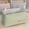 Thick Canvas Storage Box for Clothes and Pants - Dormitory and Home Use