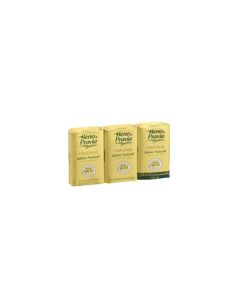 Heno De Pravia Jabón Natural Original Pack 2 X 115g