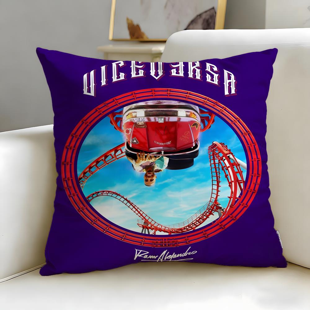 Beliebter Sänger Rauw Alejandro Kissenbezug Weich & Leicht zu Waschen – Vielseitig für Sofa, Bett, Reisen und Büro