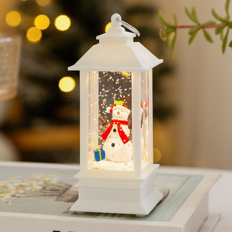 Christmas Decorations Atmosphere Setting Props Water-filled Interior Scenes Night Lights Table Ornaments Children