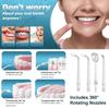 WaterPulse Water Flosser Portable Oral Irrigator USB Rechargeable 4 Mode 300ml Teeth Cleaner Toothbrush Oral Hygiene Clean Smart