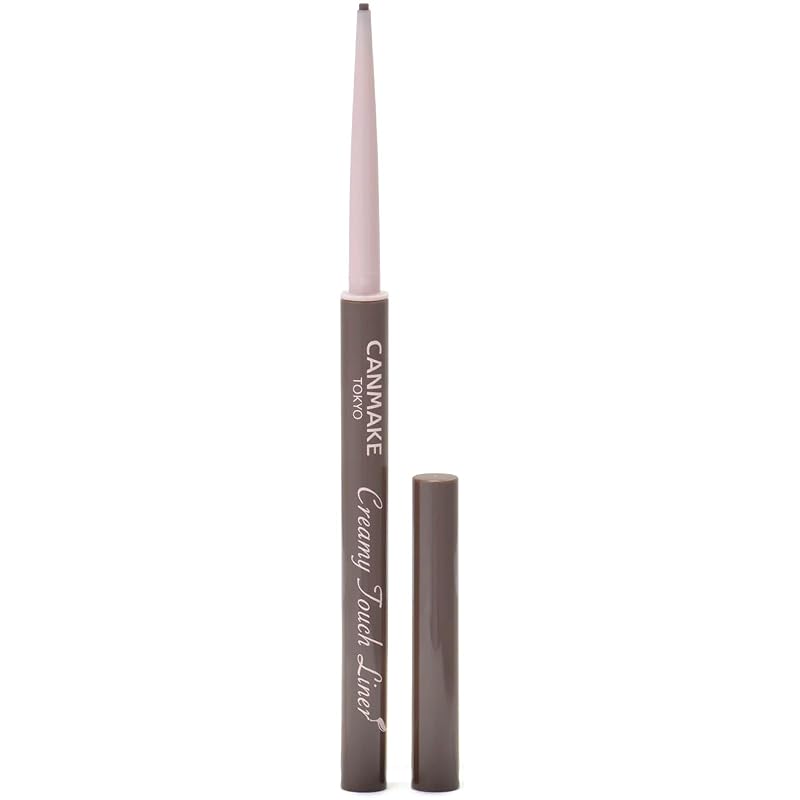 Canmake Gel Creamy Touch Liner 02 Medium Brown (Single Item) 0.08g