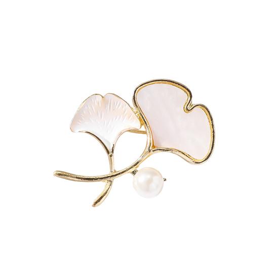 

Женская одежда, брошь в форме гинкго, сумка из искусственного жемчуга, декор в виде листьев, пальто, воротник, шляпа, шарф