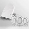 1PC U Toilet Cover Seat Cover Slow Down One-Button Quick-Release Household Cover