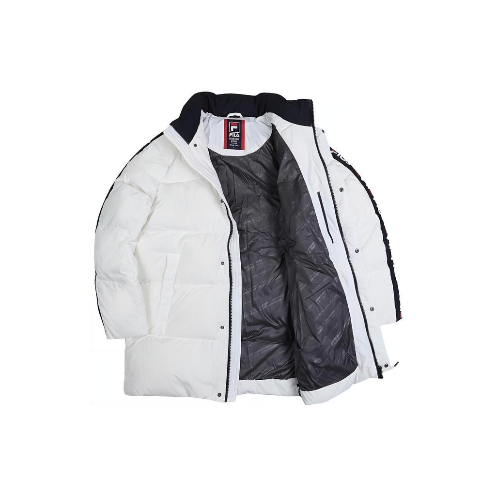 FILA Down Jackets Unisex White Stand Collar Moderate Other FS2DJB4103X-OWH