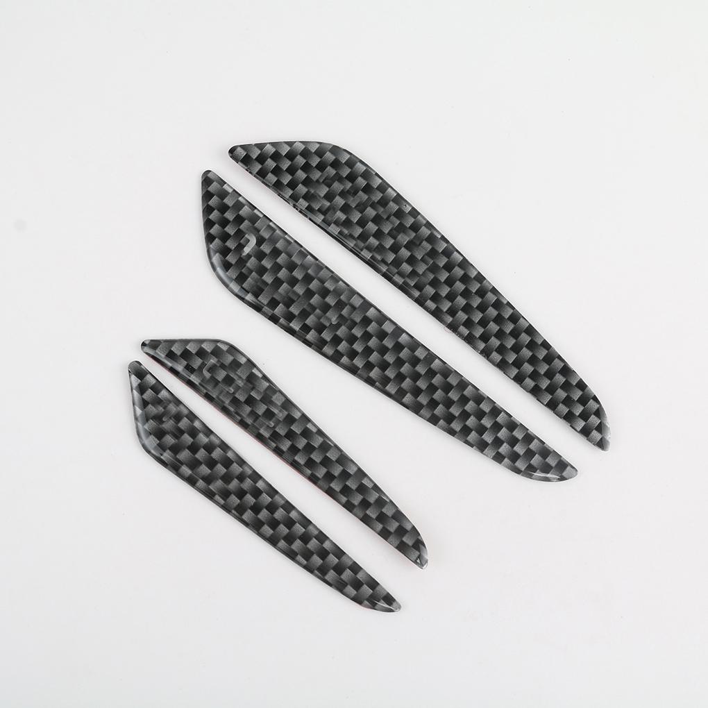 4X Anti-Scratch Carbon Fiber Car Door Edge Protector Guards Sticker Trim Strip M