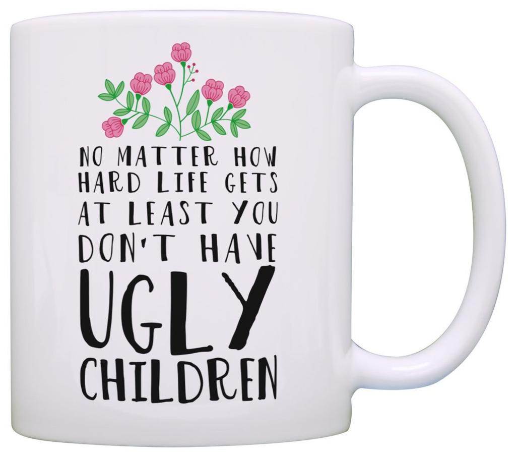 Mom Ugly Children Mother'S Day Thanksgiving Ceramic Coffee Mark Cup Grandma Tea Cup Mum