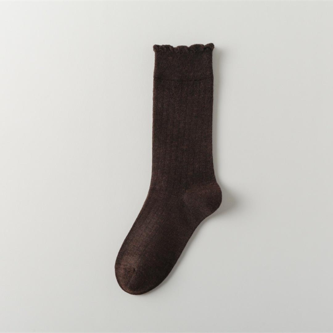 

Boneless Wool Socks Angra Red High Quality Ultra-Fine Soft Warm Women S Medium Tube Socks Zhuji Socks One Size кофейный